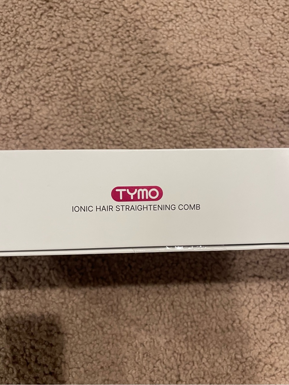 TYMO Ring Plus Ionic Hair Straighter Comb with Negative Ions